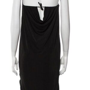 Chic Backless Black Dress for Women